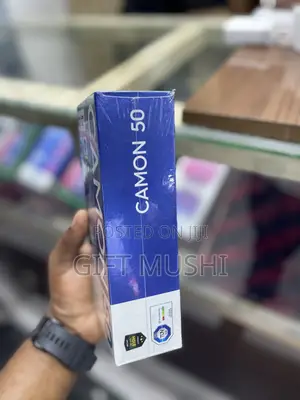 New Tecno Camon 50 256 GB Silver