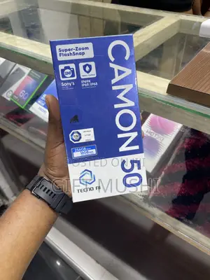 New Tecno Camon 50 256 GB Silver