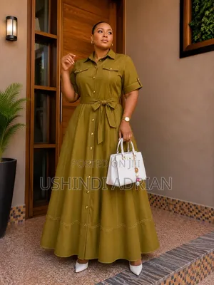 DRESS MPYA ZIMEWASILI!Size: 42–50