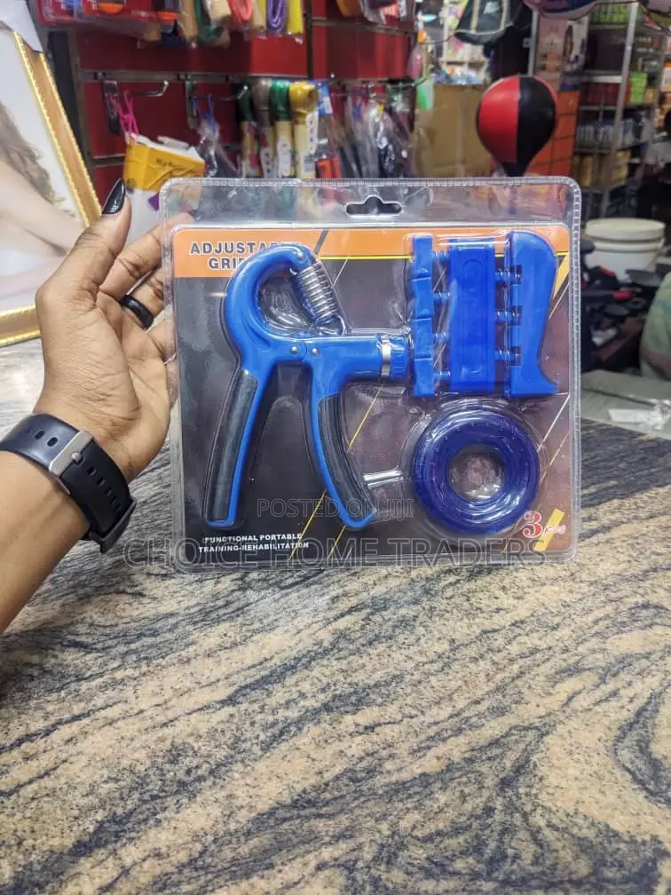 3in1 Hand Grip Strengthener and Finger Trainer