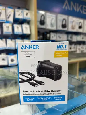 Anker Nano Charger 100W With USB-C Cable