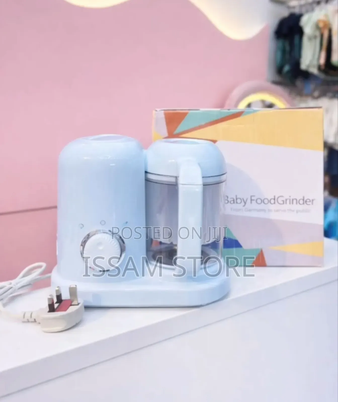 4-in-1 Baby Food Grinder Steamer