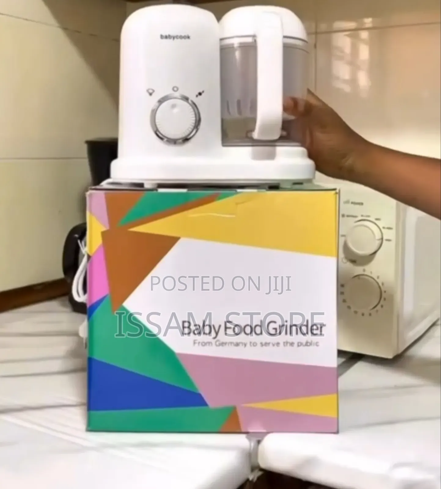 4-in-1 Baby Food Grinder Steamer