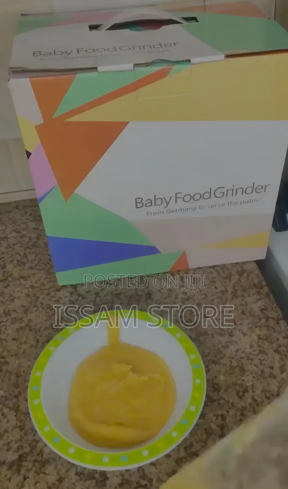 4-in-1 Baby Food Grinder Steamer