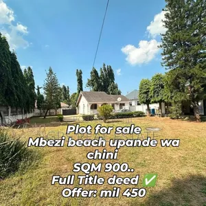 3bdrm House in Mbezi Beach Chini, Kinondoni for sale