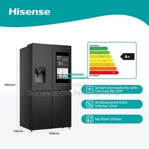 Hisense Refrigerator With Smart Touchscreen 536L