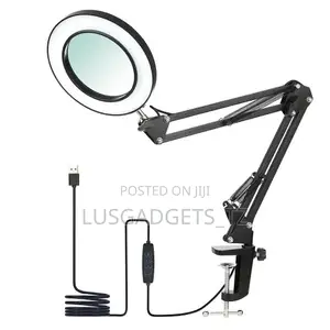 Desktop Magnifying Ring Light – Taa Ya Mezani Yenye Kioo Cha Kukuza