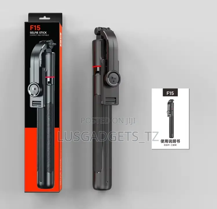 F15 Smart Selfie Stick Tripod Stand – Mpya Kabisa (Brand New)
