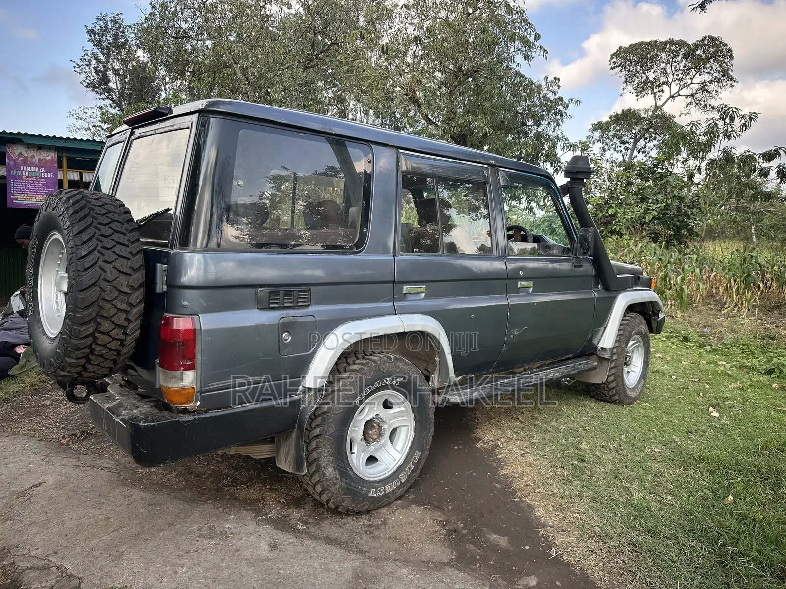Toyota Land Cruiser 1994 Gray