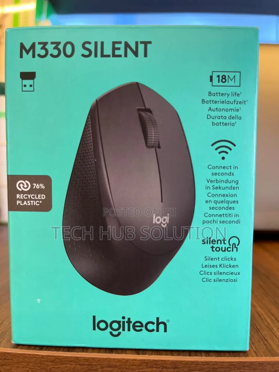 Logitech M330 Silent Wireless Mouse