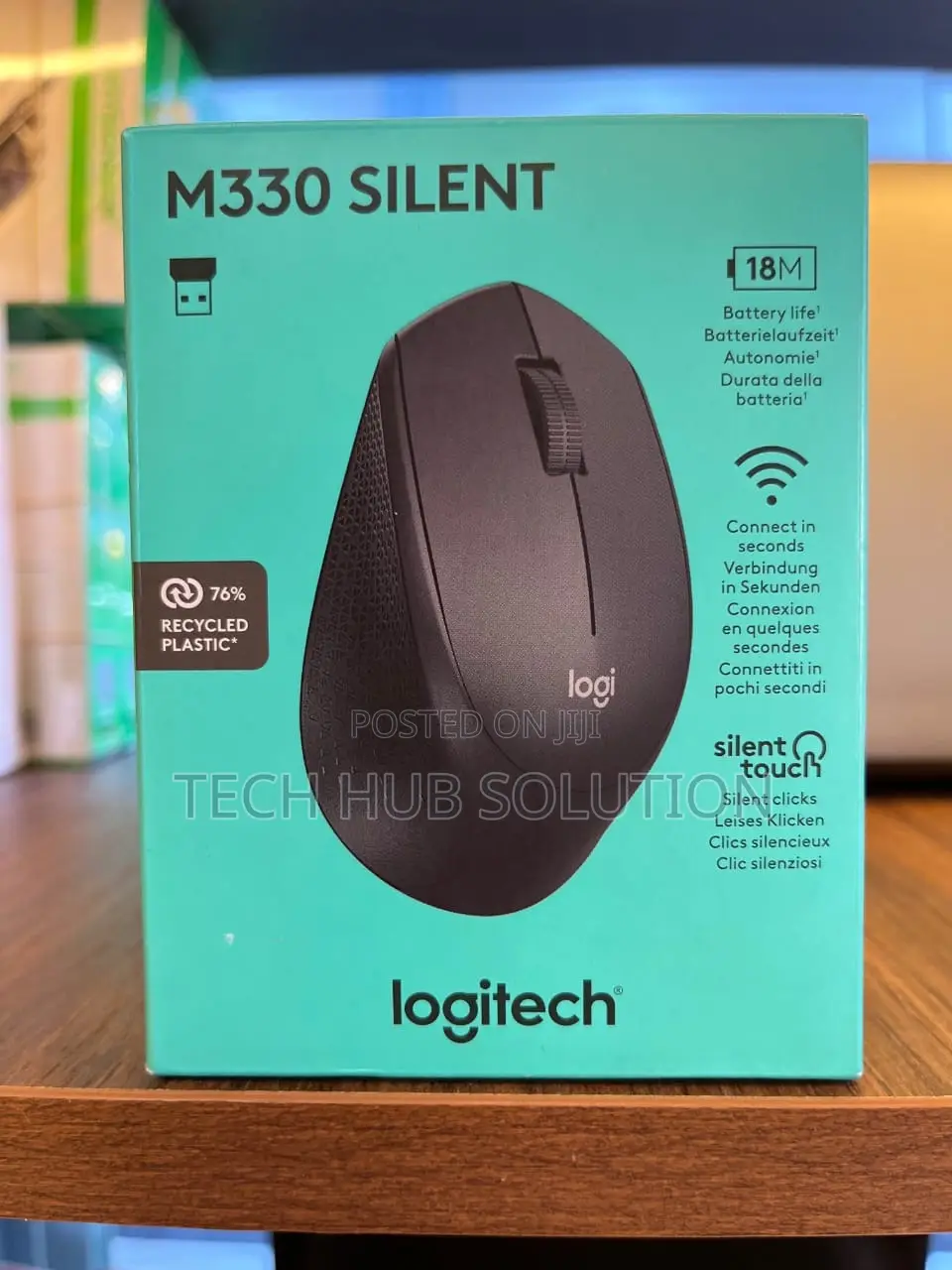 Logitech M330 Silent Wireless Mouse