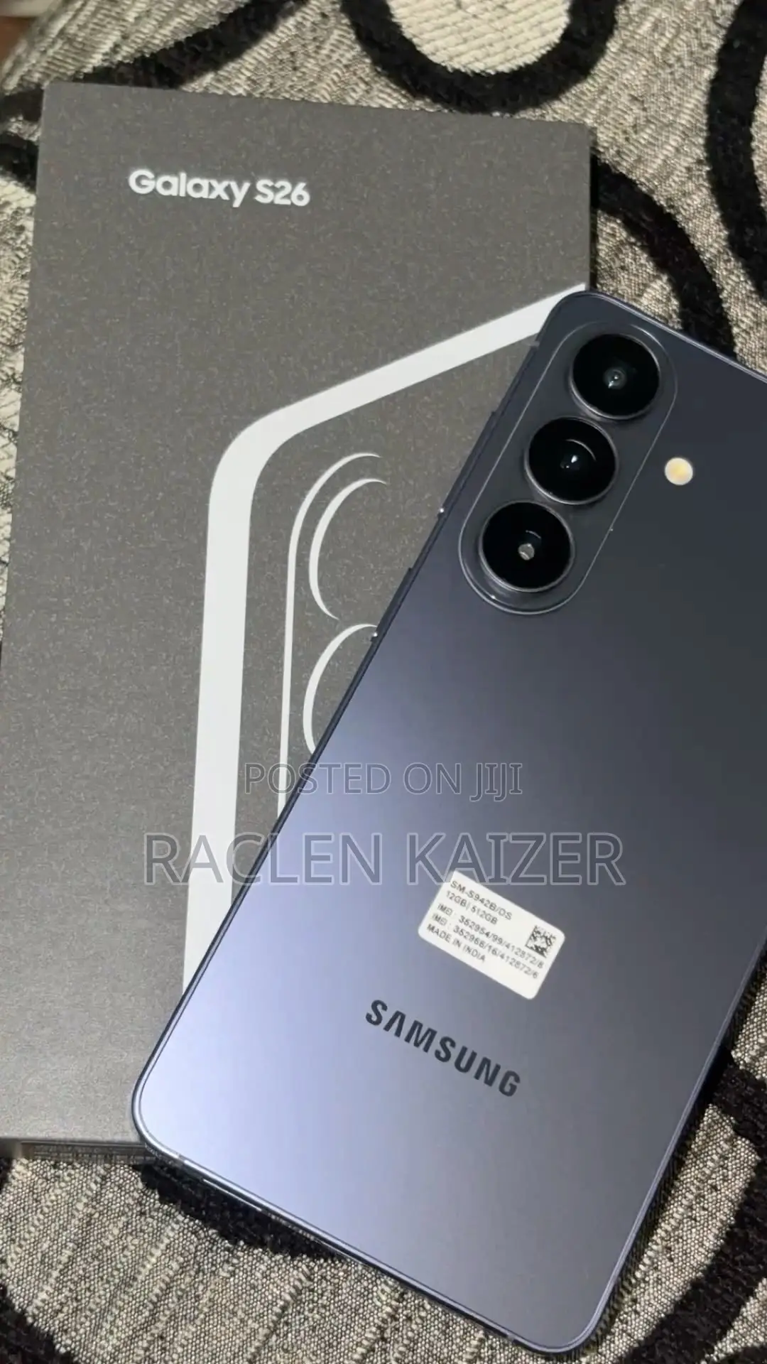 New Samsung Galaxy s26 256 GB Blue