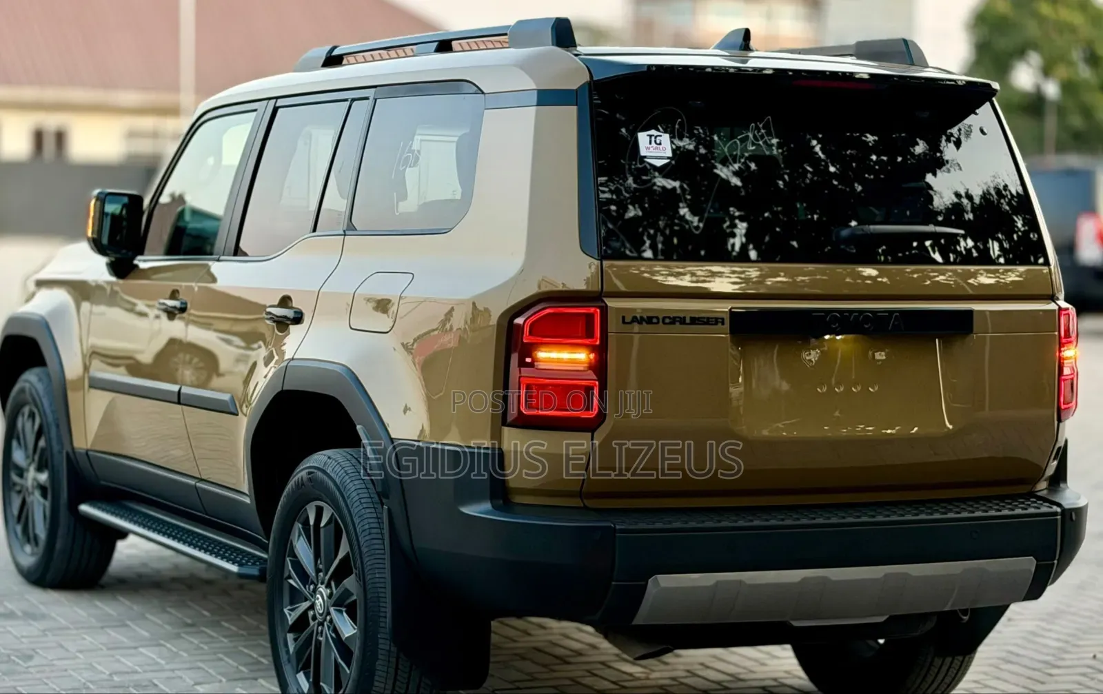 New Toyota Land Cruiser Prado 2025 Gold