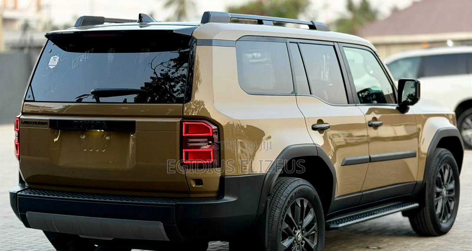 New Toyota Land Cruiser Prado 2025 Gold