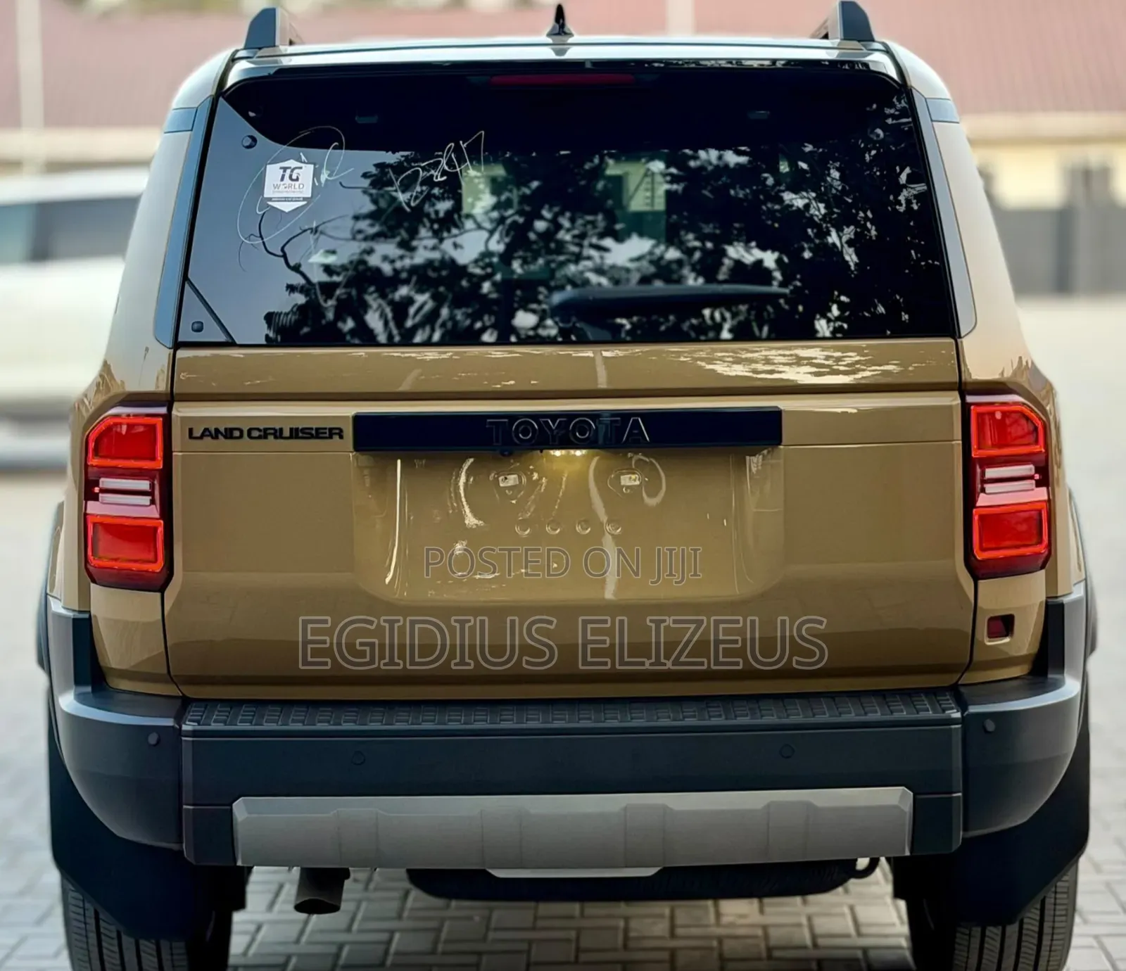 New Toyota Land Cruiser Prado 2025 Gold