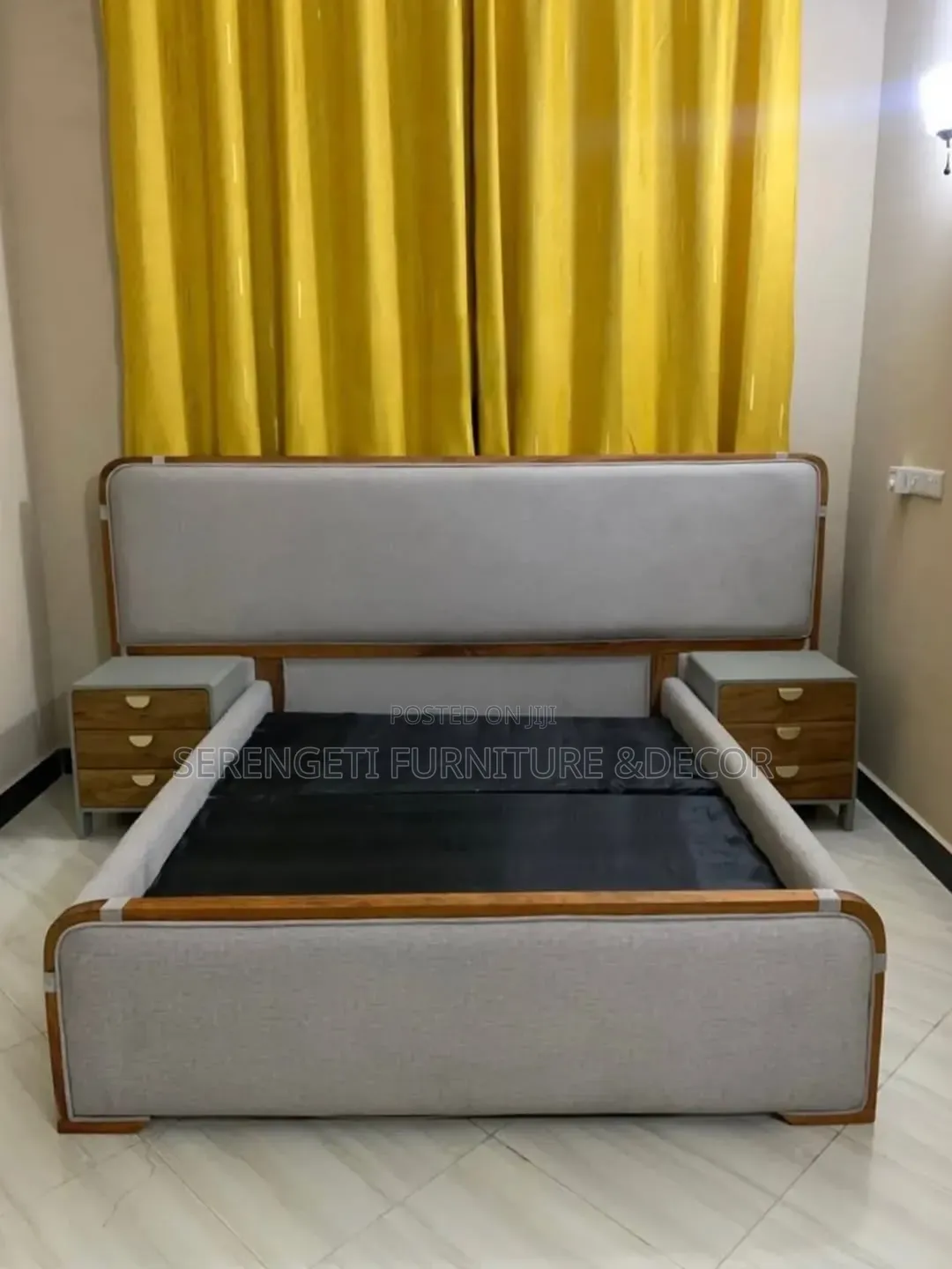 Classic Pure Wooden Bed