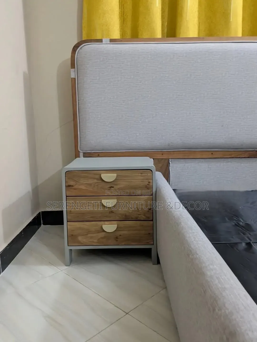 Classic Pure Wooden Bed