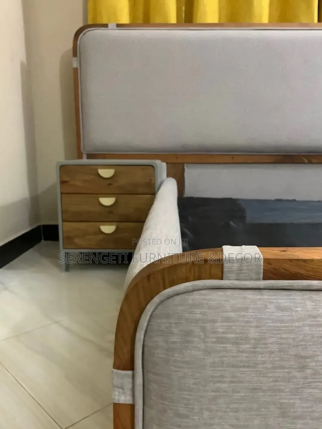 Classic Pure Wooden Bed