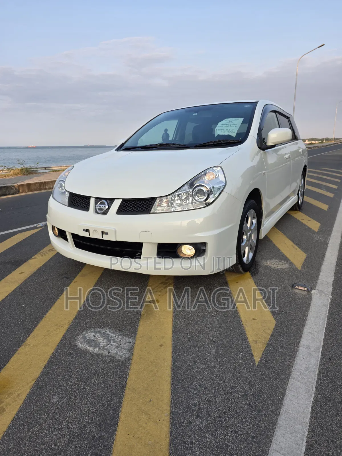 Nissan Wingroad 2015 White
