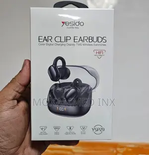 YSP29 Yesido Ear Clip Earbuds Wireless Bluetooth Earphones