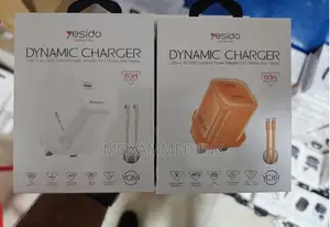 YC159 / YC161 Yesido Dynamic Charger 60watts GaN Adapter