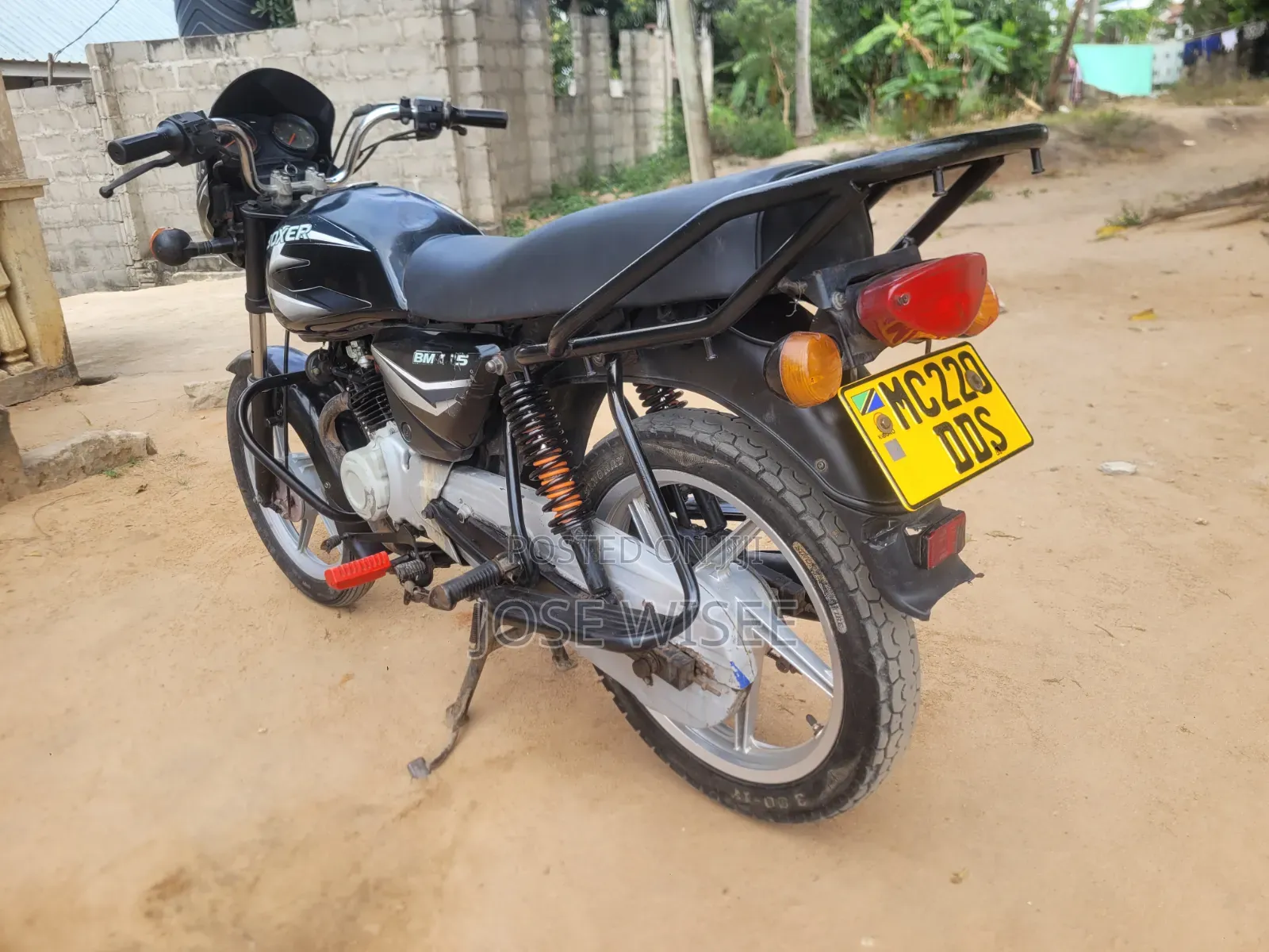 Bajaj Boxer 125 2026 Black