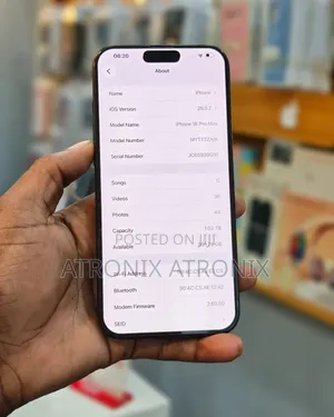 New Apple iPhone 16 Pro Max 256 GB
