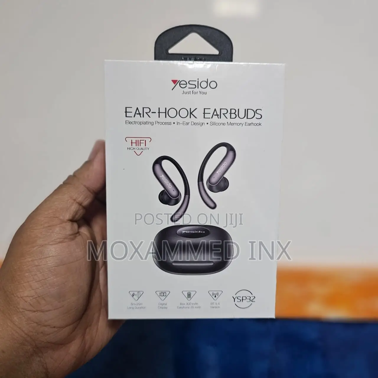 Yesido Ear Hook Earbuds Headset Sports Wireless Bluetooth Earphones