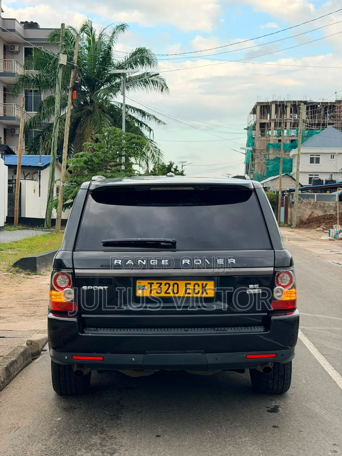 Land Rover Range Rover Sport 2012 Black