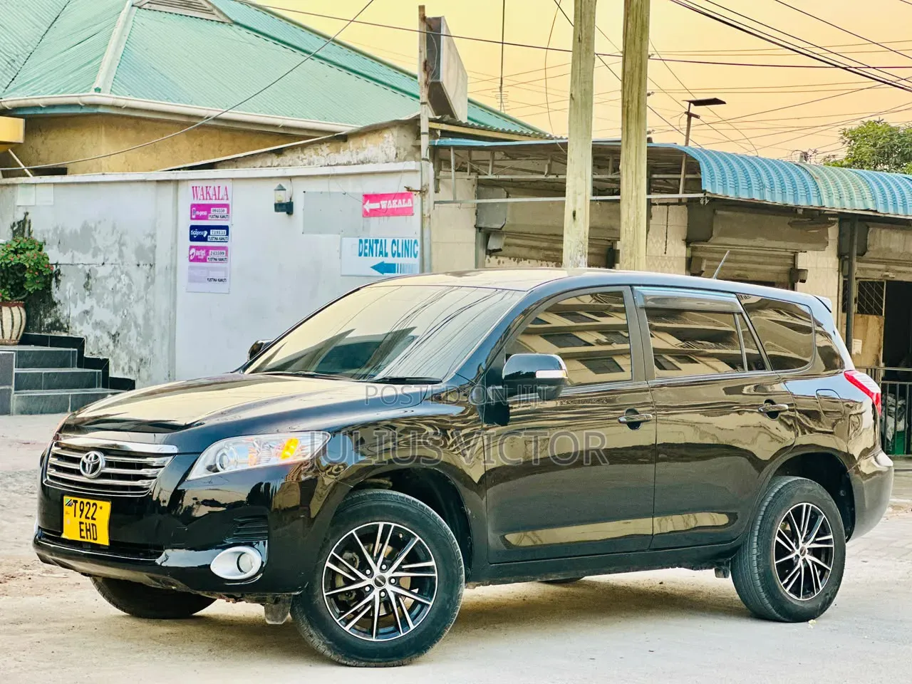 Toyota Vanguard 2009 Green