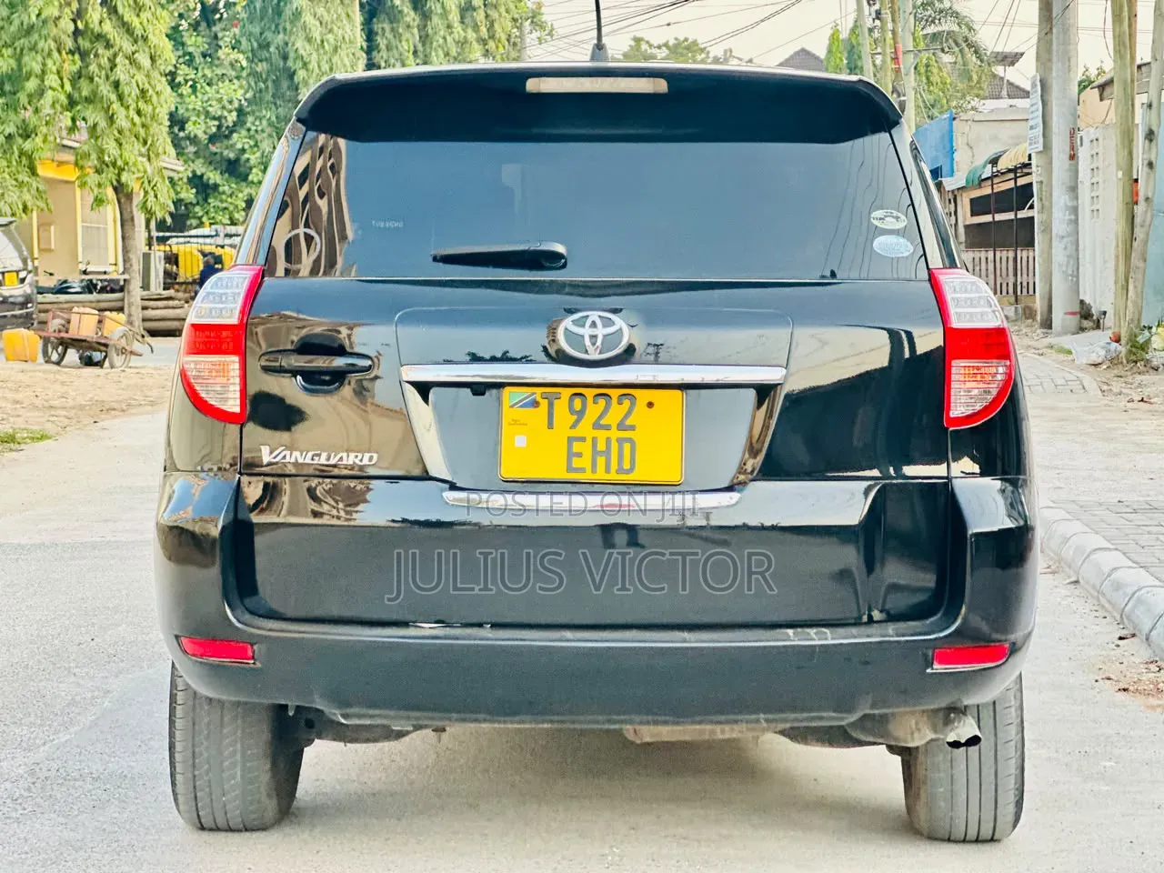 Toyota Vanguard 2009 Green