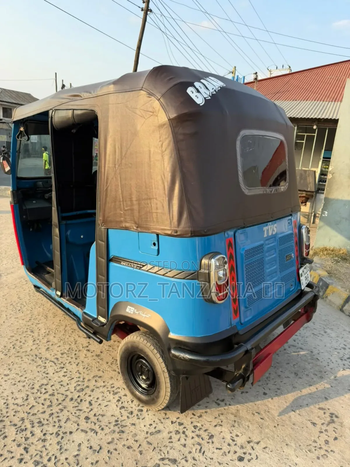 TVS King Deluxe Plus iTouch Start 2025 Blue