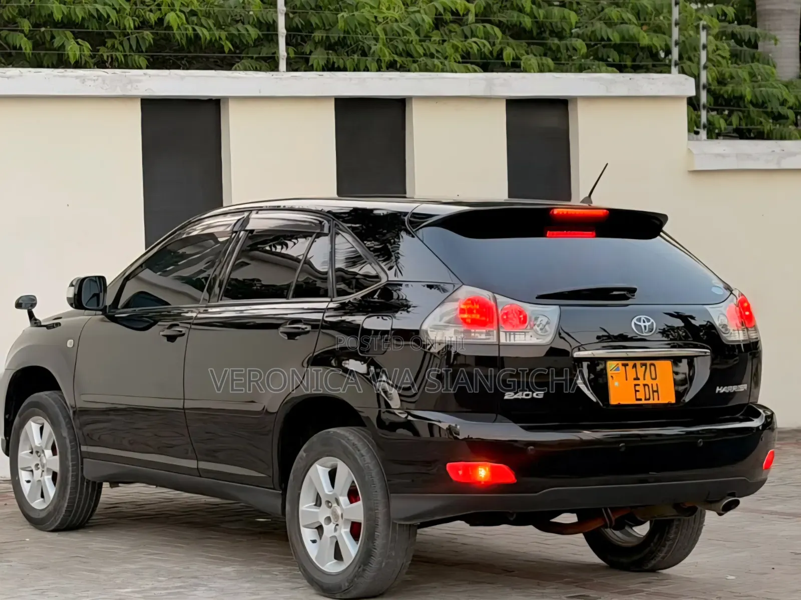 Toyota Harrier 2007 Black