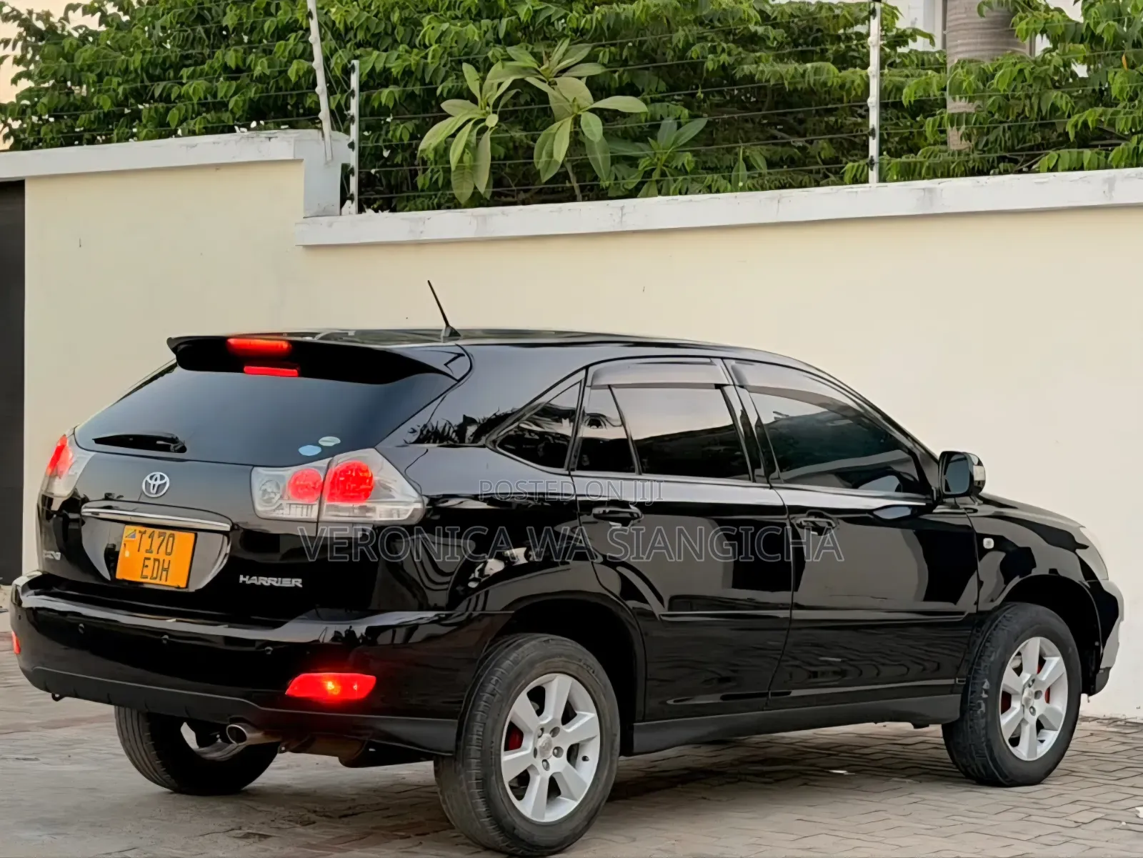 Toyota Harrier 2007 Black