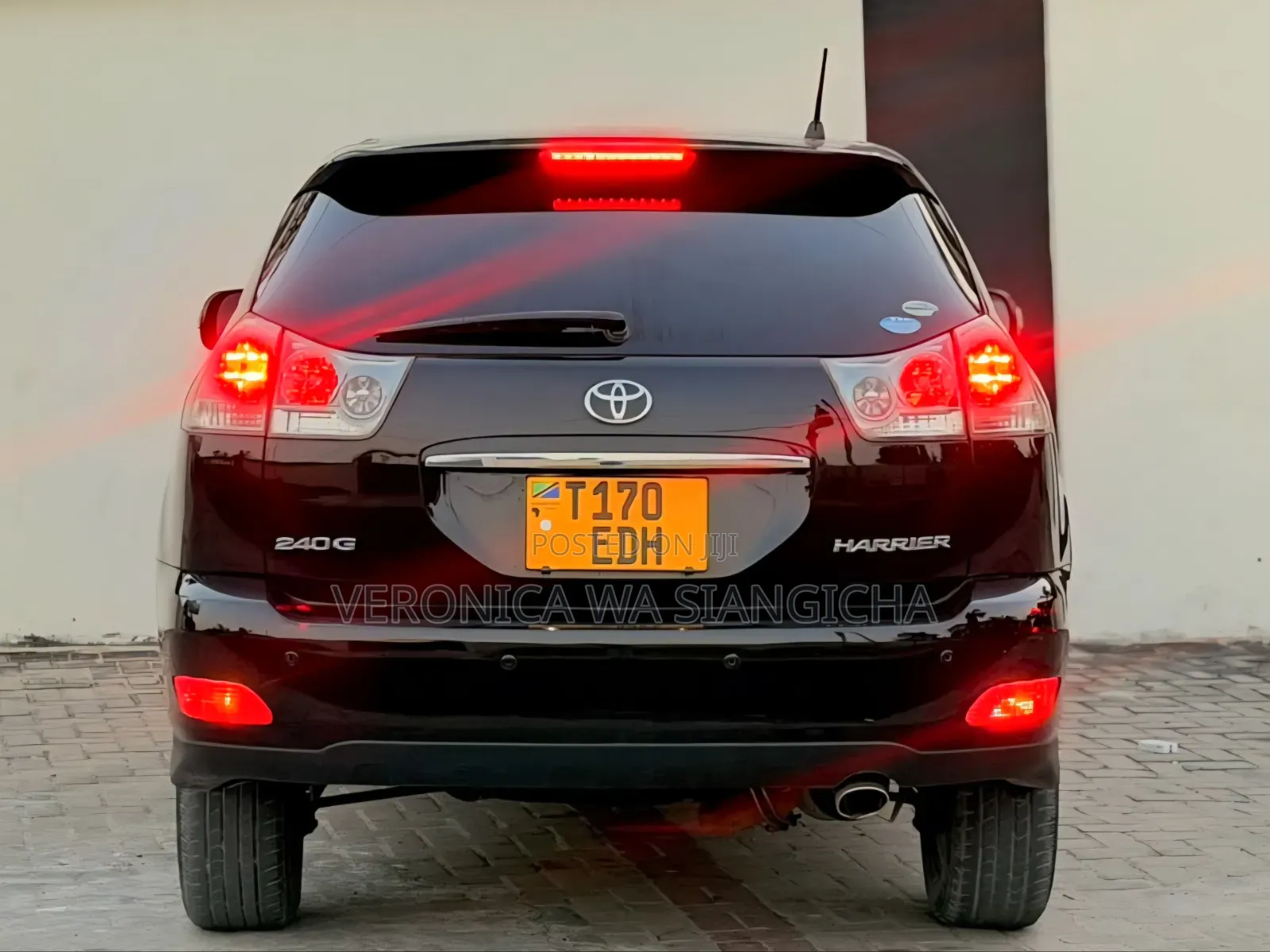 Toyota Harrier 2007 Black