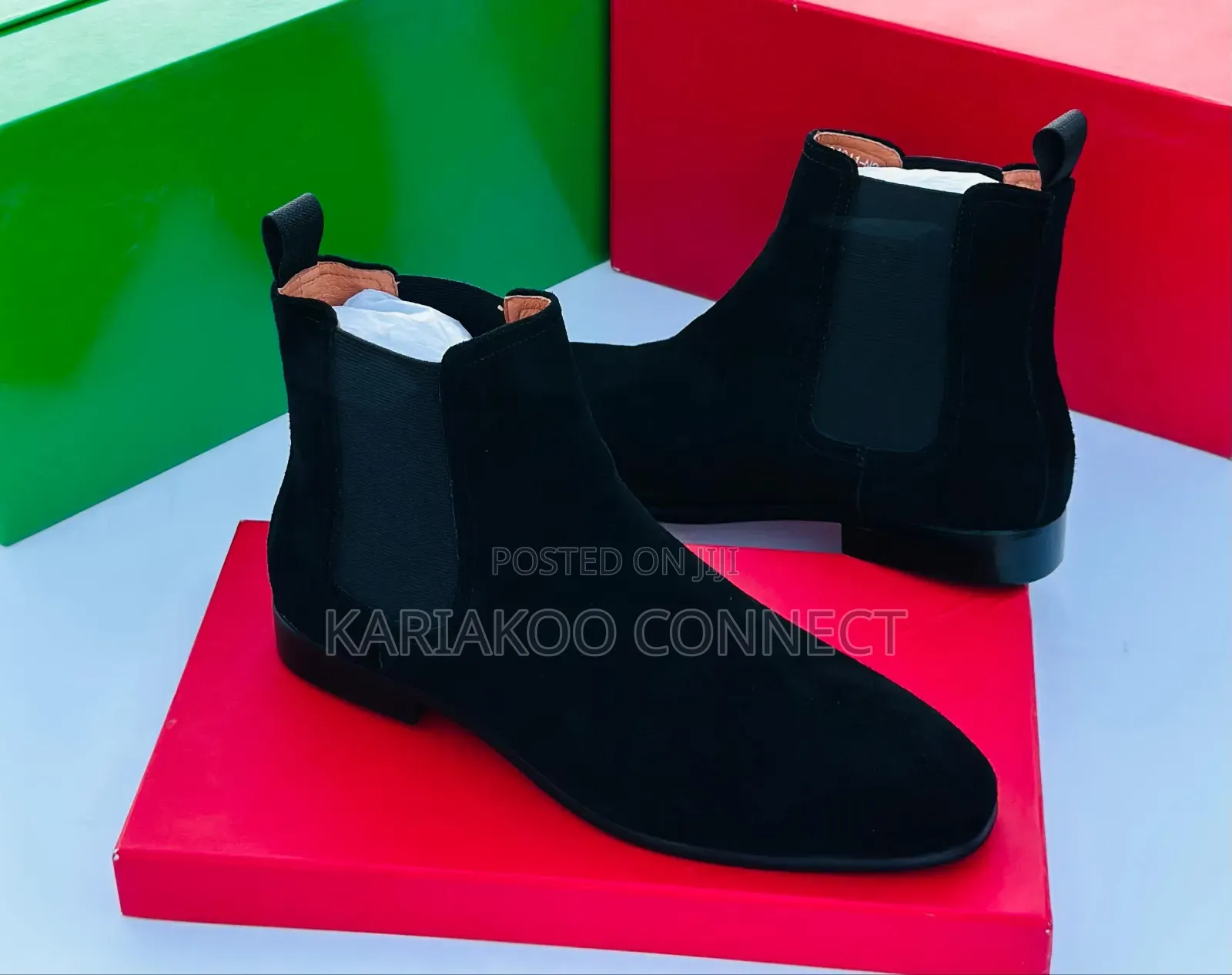 Black Suede Shoes for Men