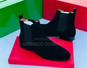 Black Suede Shoes for Men