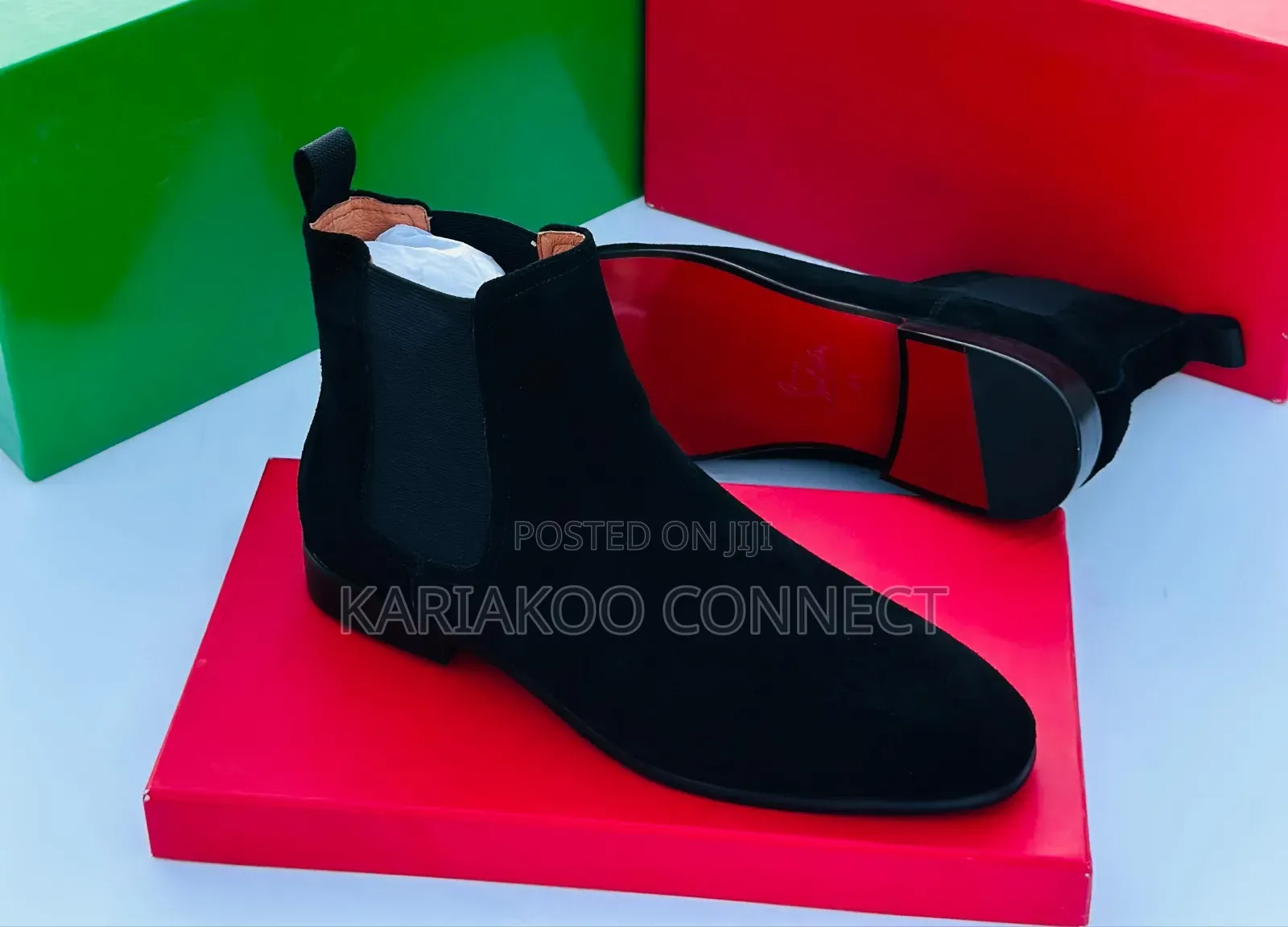 Black Suede Shoes for Men