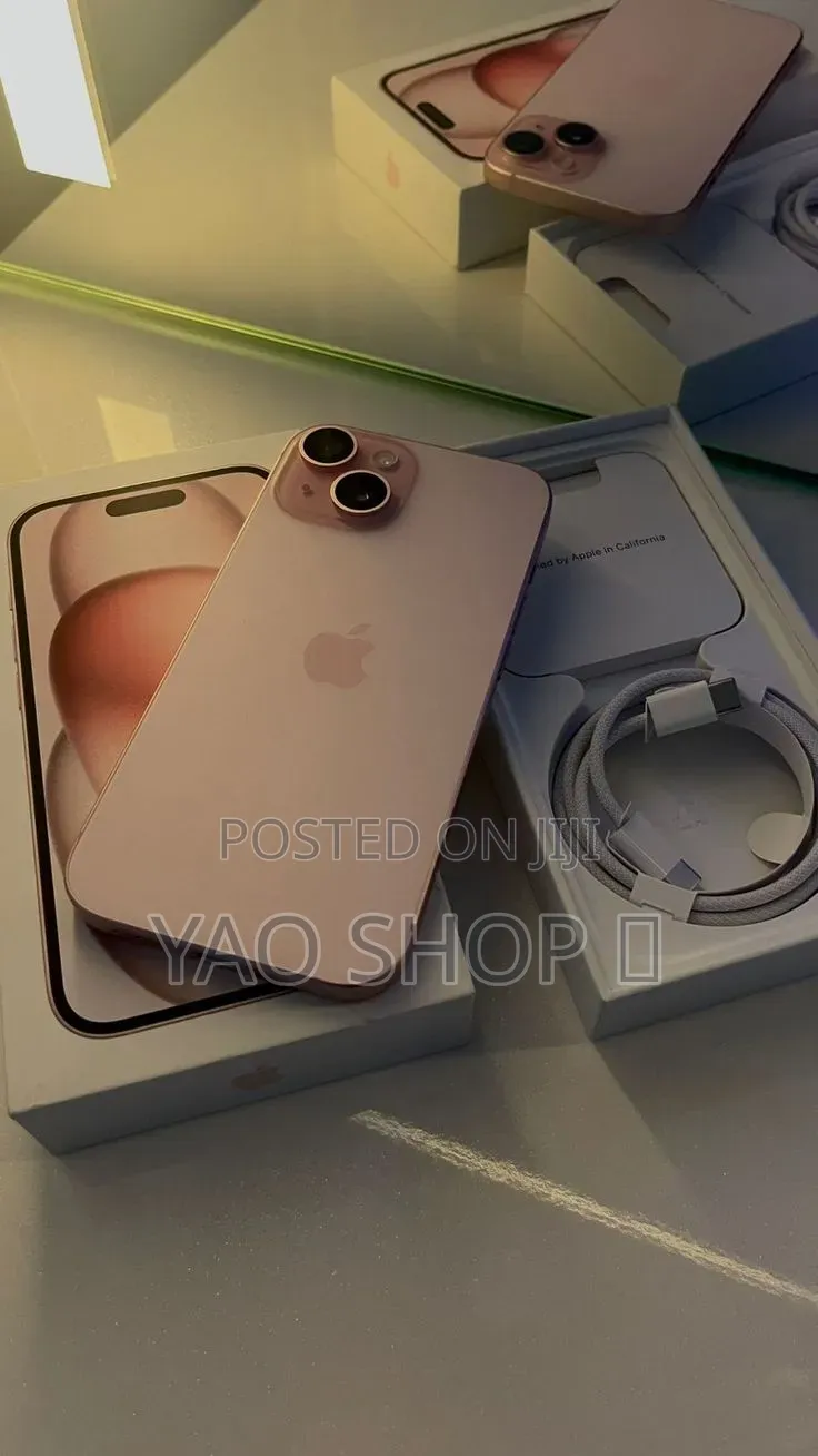 New Apple iPhone 15 128 GB Pink
