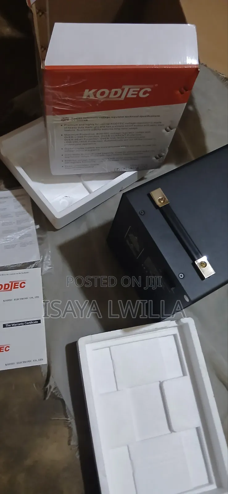 Kodtec Automatic Voltage Regulator Kt-5000va
