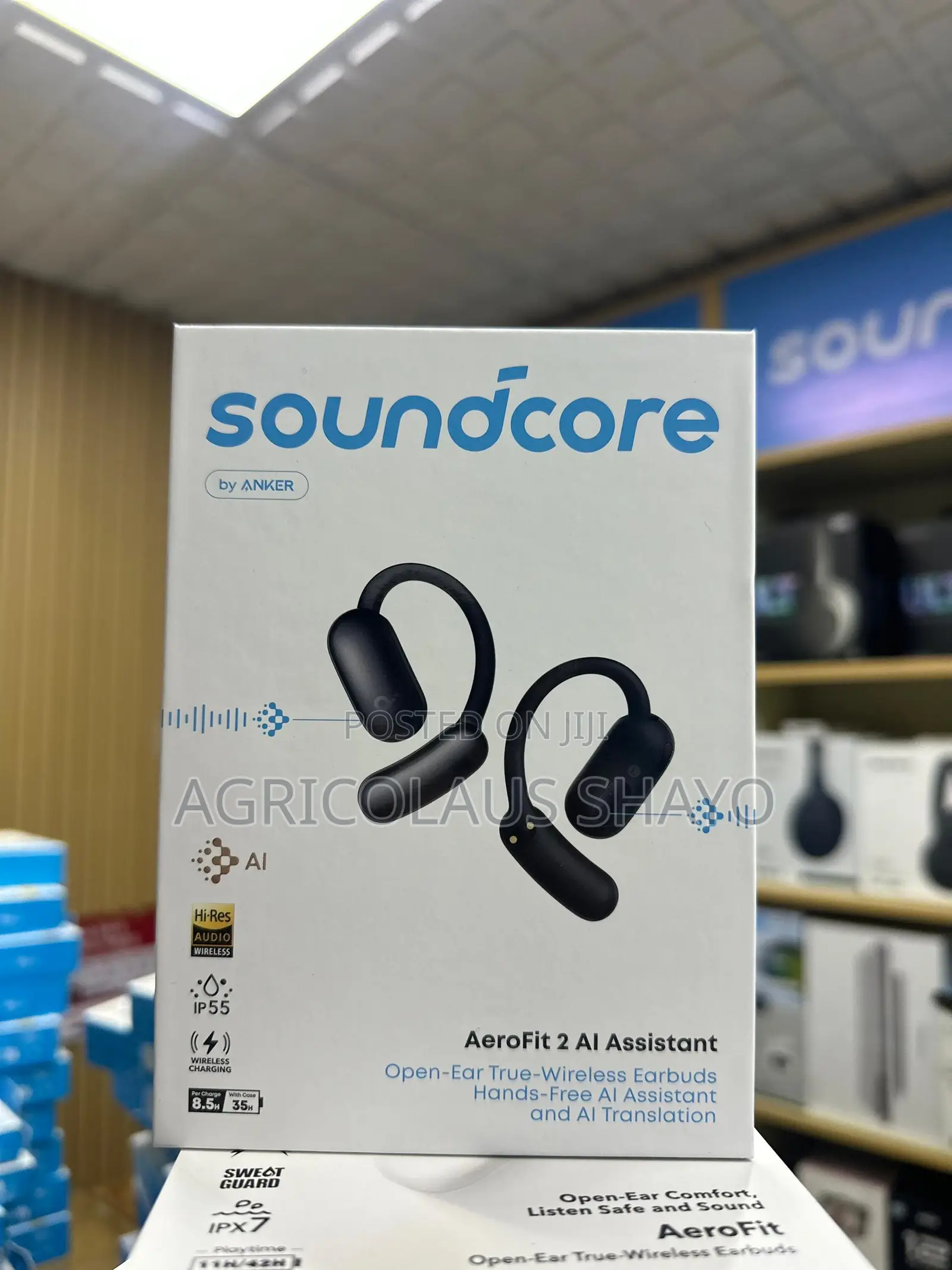 Soundcore AeroFit 2 AI Assistant Earbuds