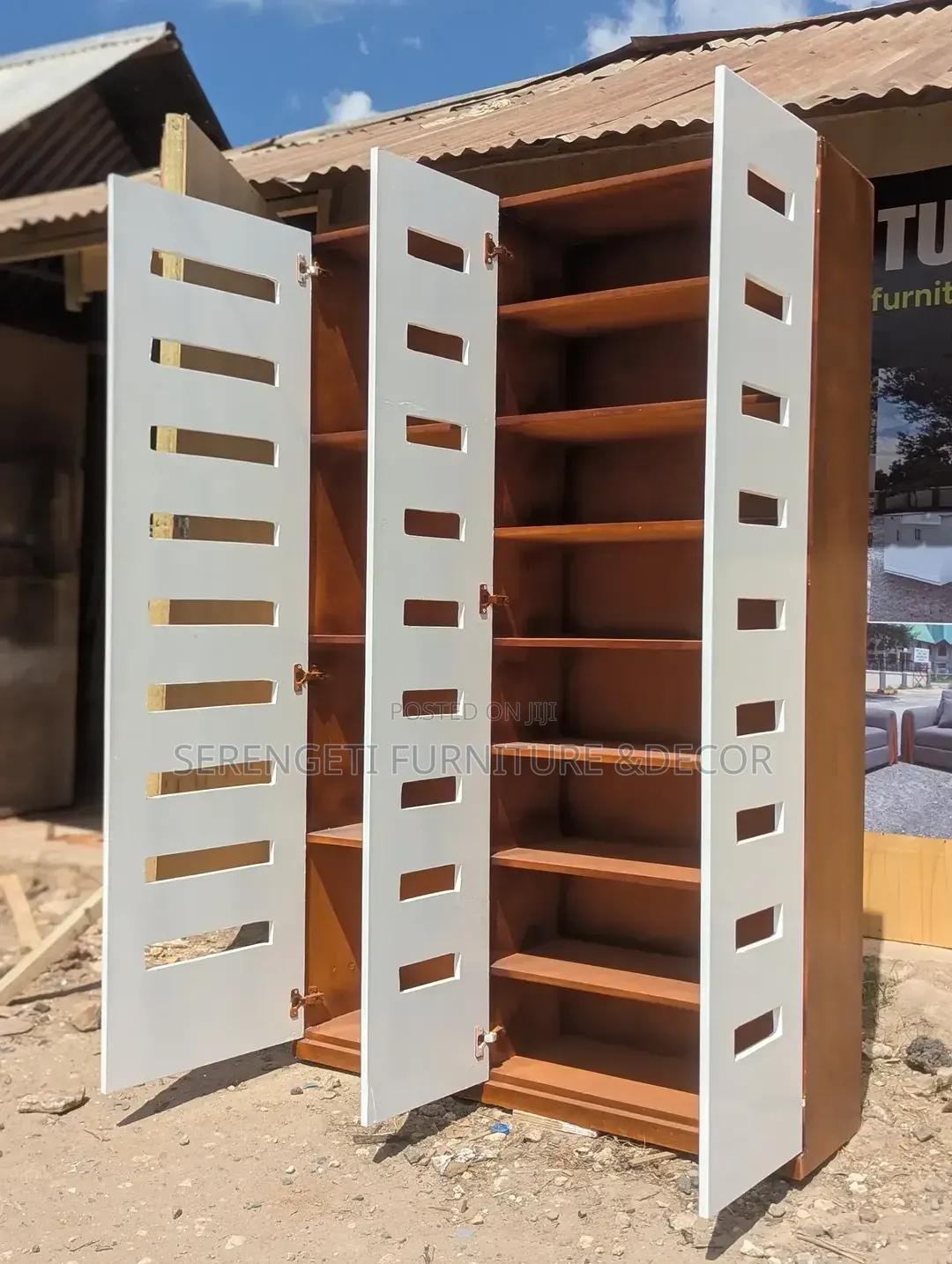Classic Wooden Shoe Rack