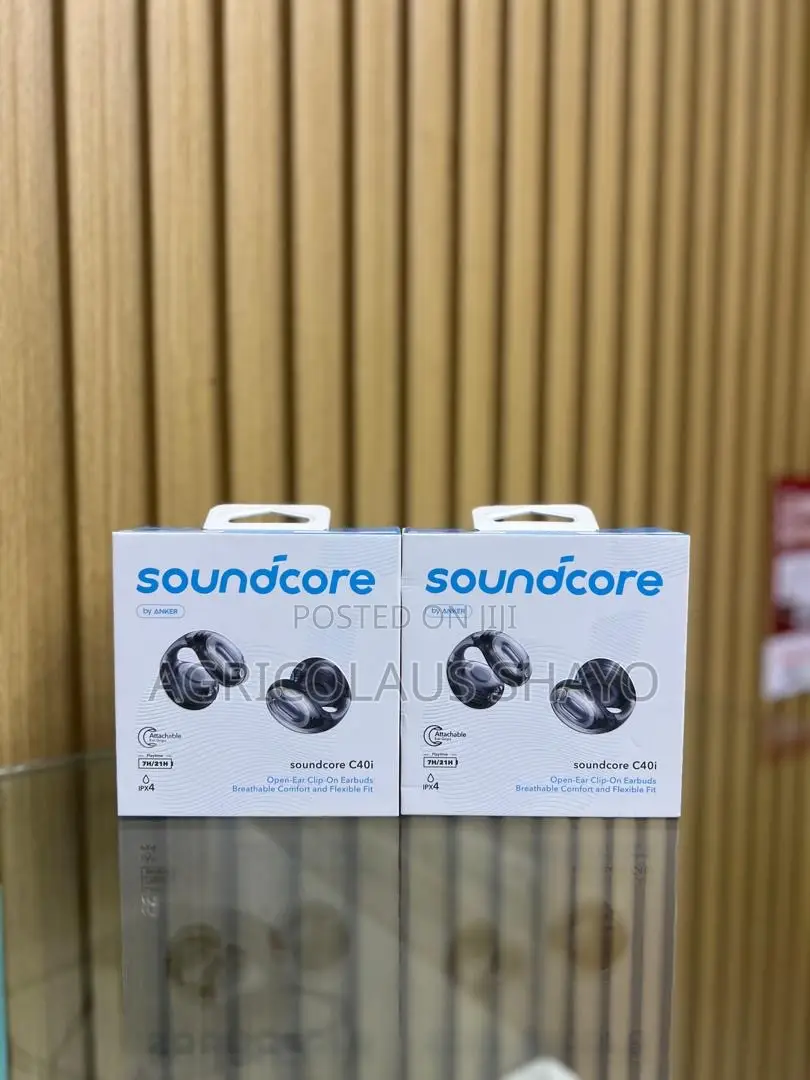 Soundcore C40i Open-Ear Clip-on Earbuds