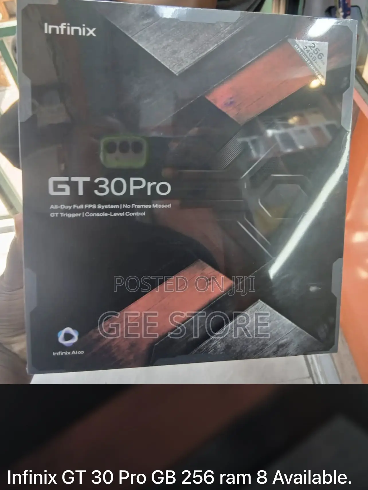New Infinix GT 30 Pro 5G 256 GB Black