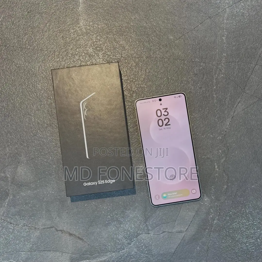 New Samsung Galaxy S25 Edge 256 GB Silver