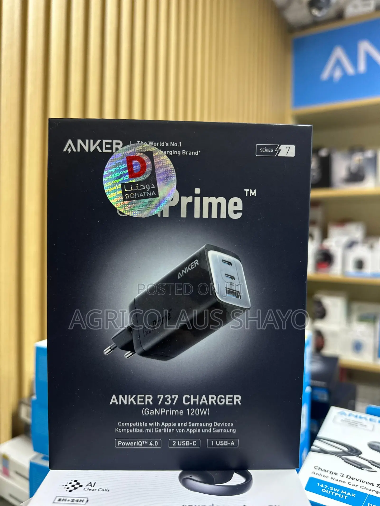 Anker 737 GaNPrime 120W Charger