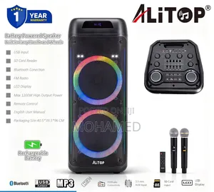 ALITOP Rechargeable Speaker UBL-D12