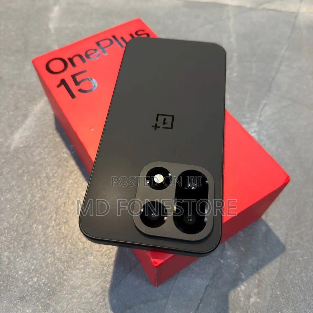 New OnePlus 15 512 GB Black