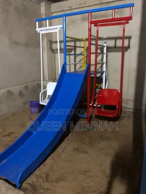 Multi-Functional Playground Set( Slide, Climbing Ladder and Swing)