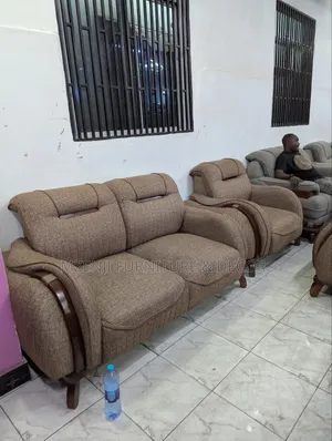 Sofa Set 3:2:1:1,mimba Ya Mbuzi Shape